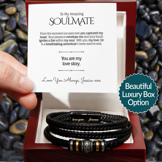 My Amazing SOULMATE - Love You Forever Bracelet