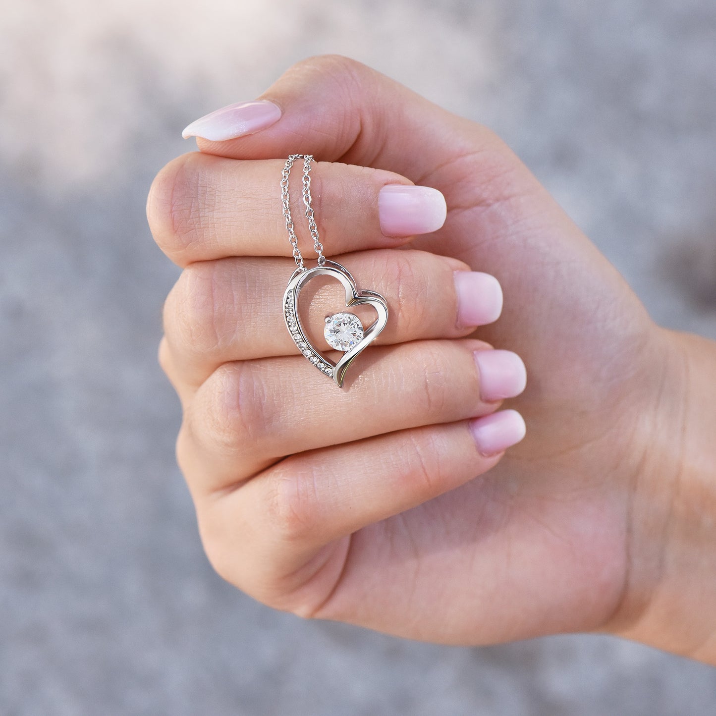My/Our Wonderful GRANDDAUGHTER - Forever Love Necklace