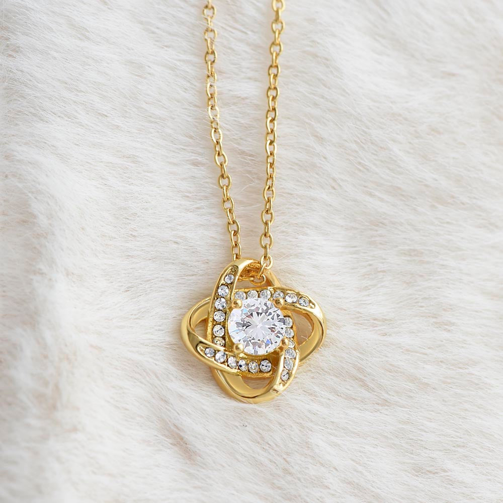 To Our Amazing MOM - Personalized - Love Knot Necklace