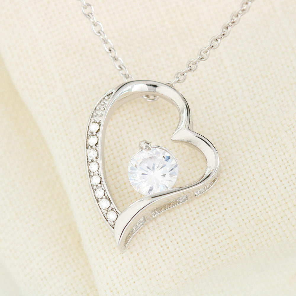 To My Amazing MOM - Personalized - Forever Love Necklace