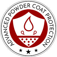 Badge for Advanced Powder Coat Protection