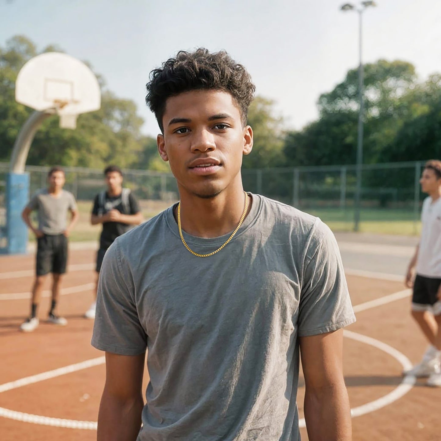 My/Our Wonderful GRANDSON - Cuban Chain Necklace, Luxury Box