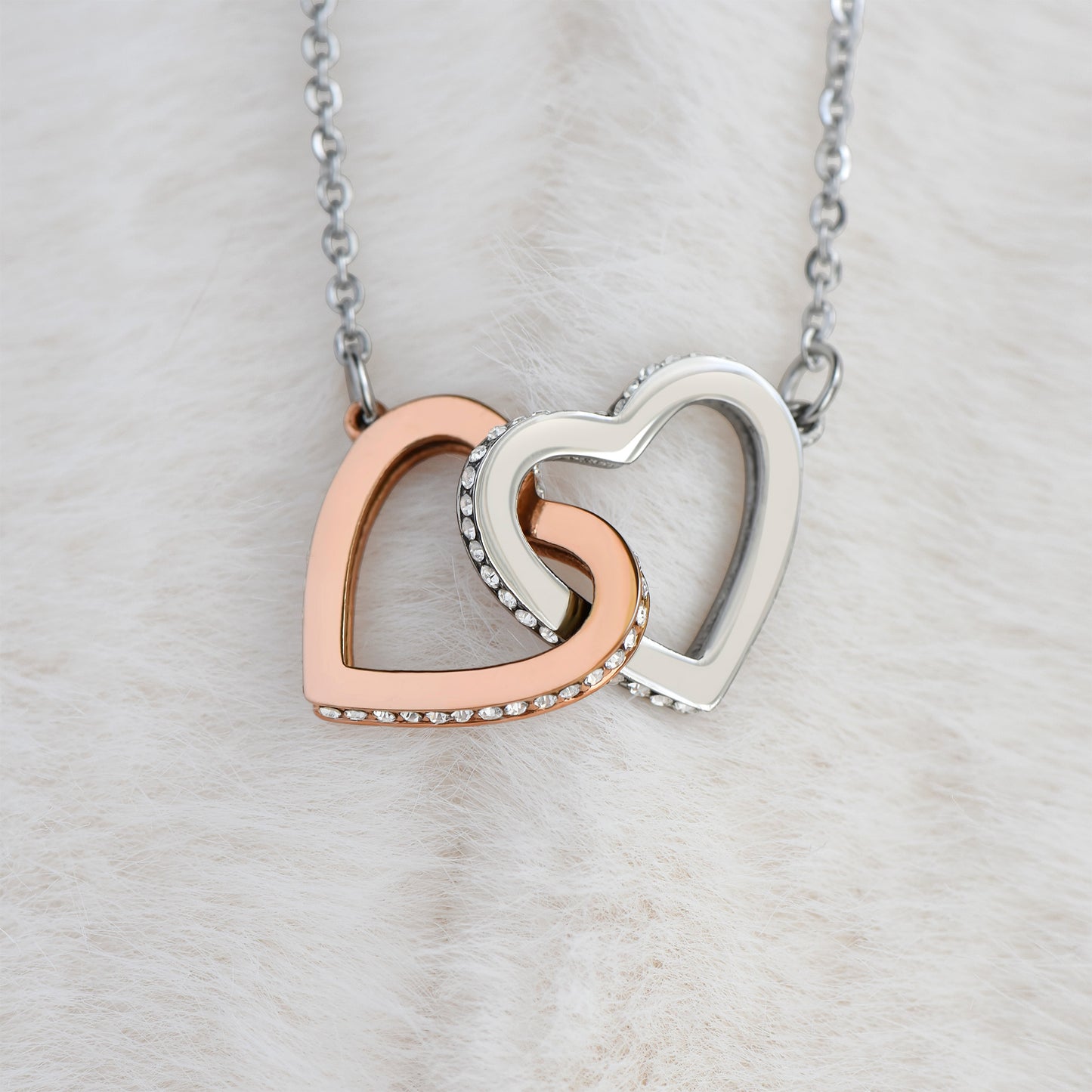 My Beautiful SOULMATE - Interlocking Hearts Necklace