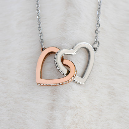 My Beautiful SOULMATE - Interlocking Hearts Necklace