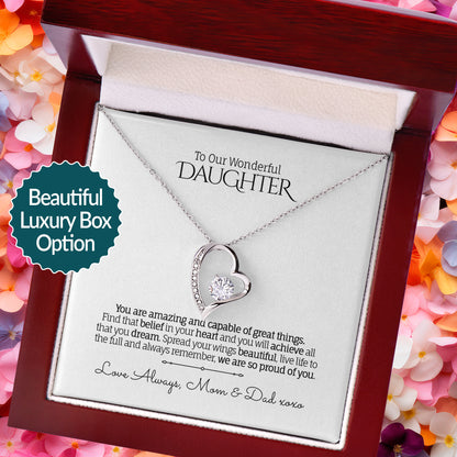 My/Our Wonderful DAUGHTER - Forever Love Necklace