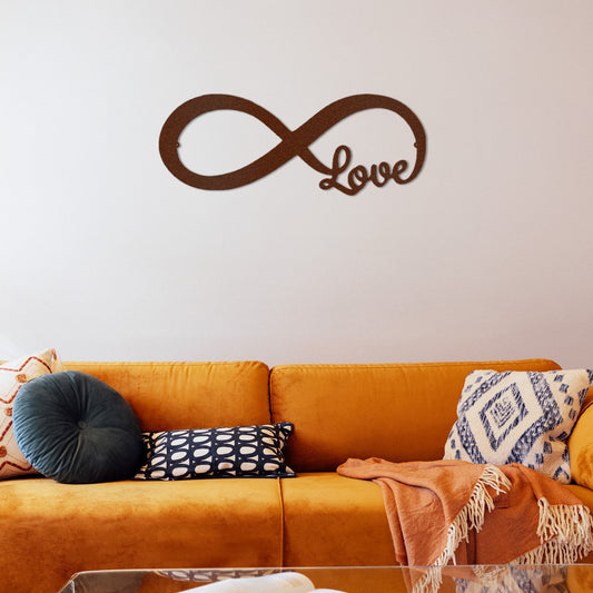 Infinite Love - Metal Decor