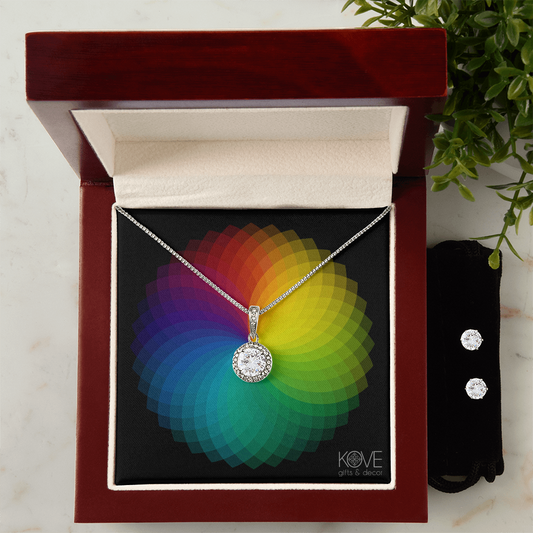 KOVE Sample - Eternal Hope Pendant & Earrings