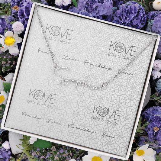KOVE Sample - Script Name Necklace